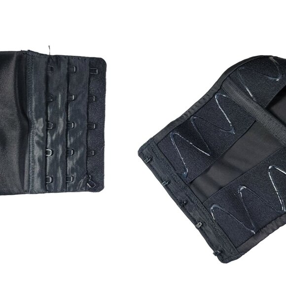 Cacique Strapless Bra Black Size 40F Plunge Padded Underwire Smooth Cup - Picture 4 of 6